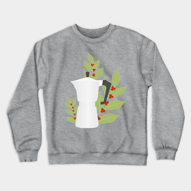 Moka pot Crewneck Sweatshirt by kourai